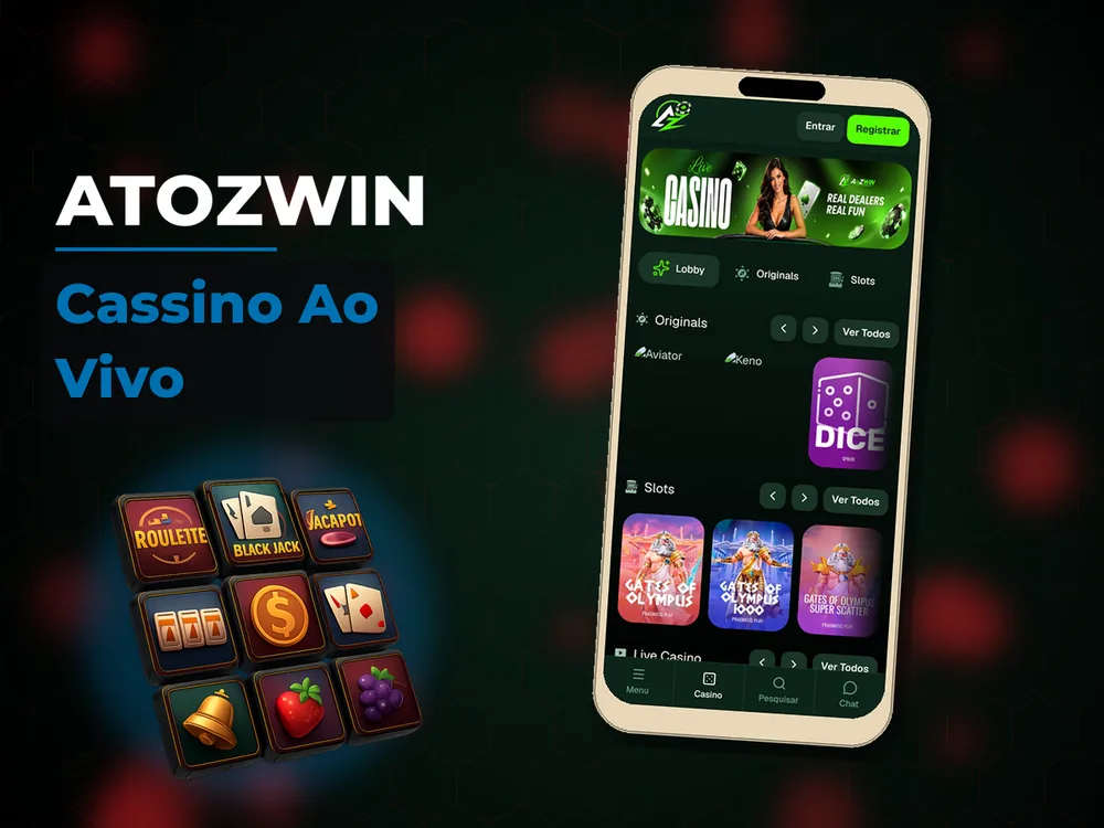 Atozwin - Cassino Ao Vivo