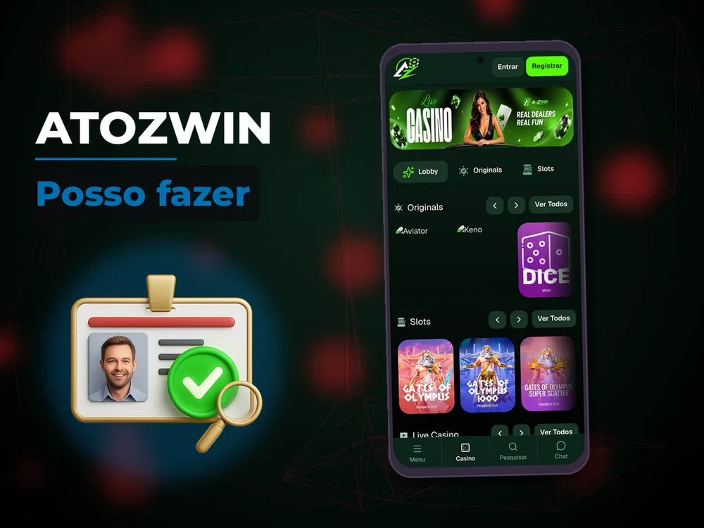 Atozwin - Posso fazer