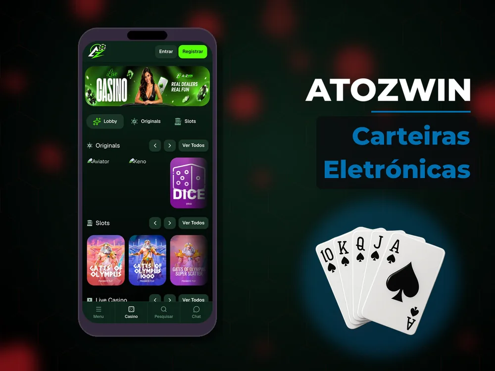 Atozwin - Carteiras Eletrónicas
