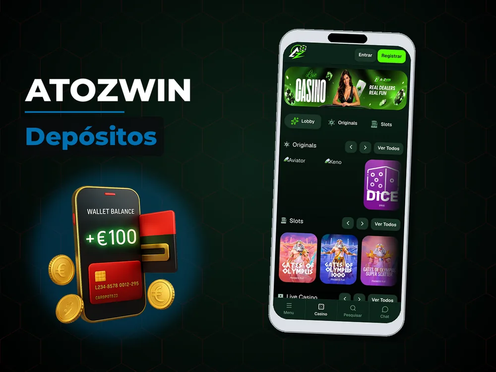 Atozwin - Depósitos
