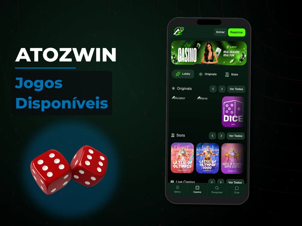 Atozwin - Jogos Disponíveis