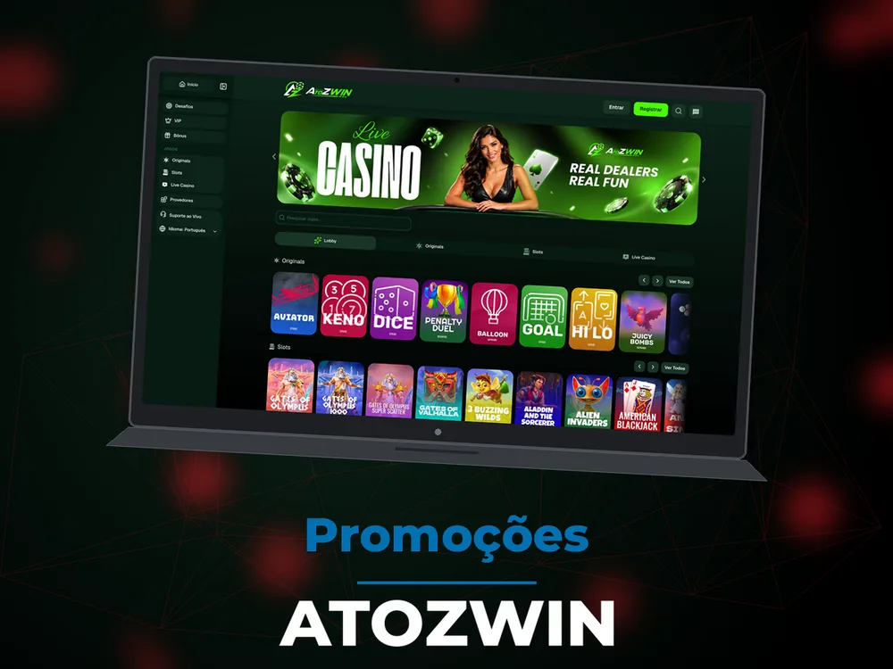 Atozwin - Promoções
