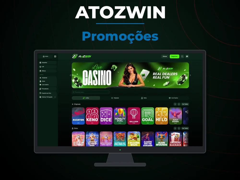 Atozwin - Promoções